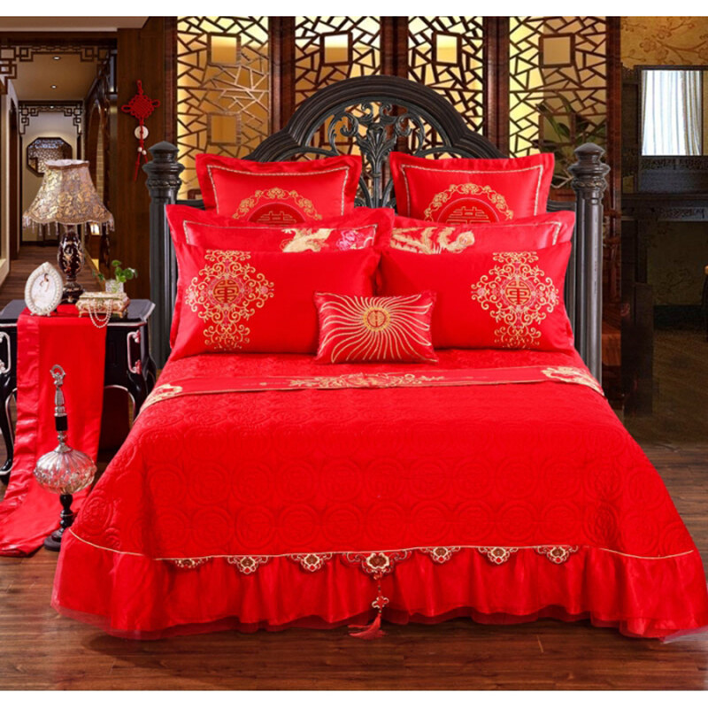 龍鳳呈祥，佳偶天成——品鑒棒佳家紡婚慶十件套